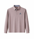 ARC Polo Long Sleeve | Mauve Pink - ARC Athlete Recovery - GCC