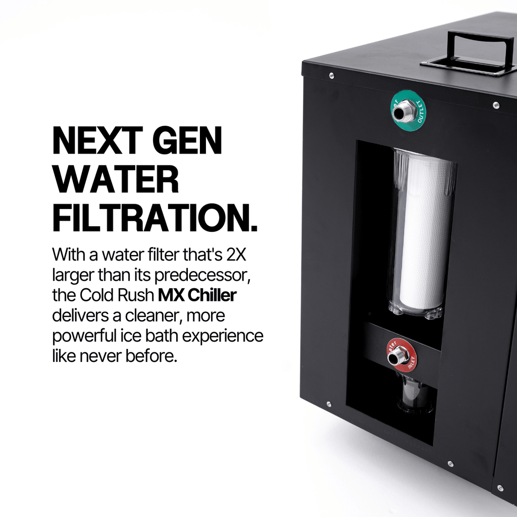 COLD RUSH MX | Ice Bath | Chiller Unit | Down to 5ºC - ARC Athlete Recovery - GCC