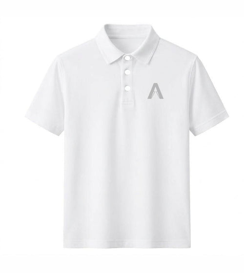 ARC Polo Shirt | White - ARC Athlete Recovery - GCC