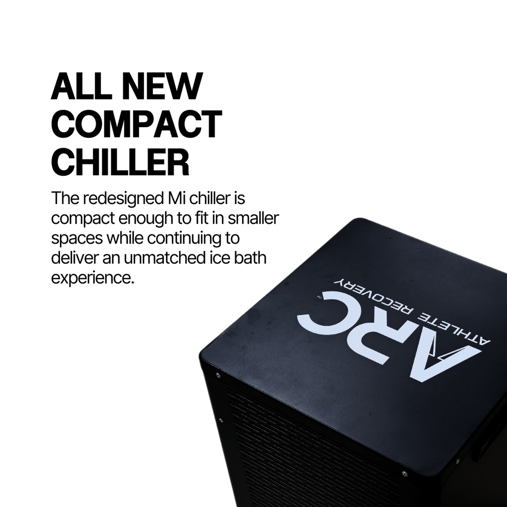 COLD RUSH MI | Ice Bath | Mi Chiller Unit | Down to 5°C - ARC Athlete Recovery - GCC