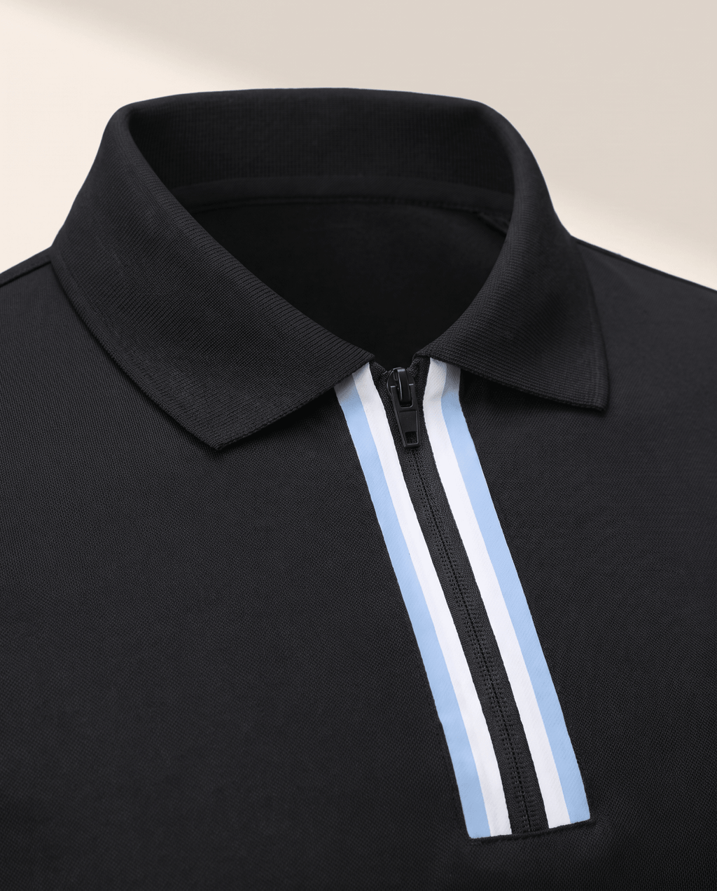 ARC Polo T Shirt - Black Obsidian