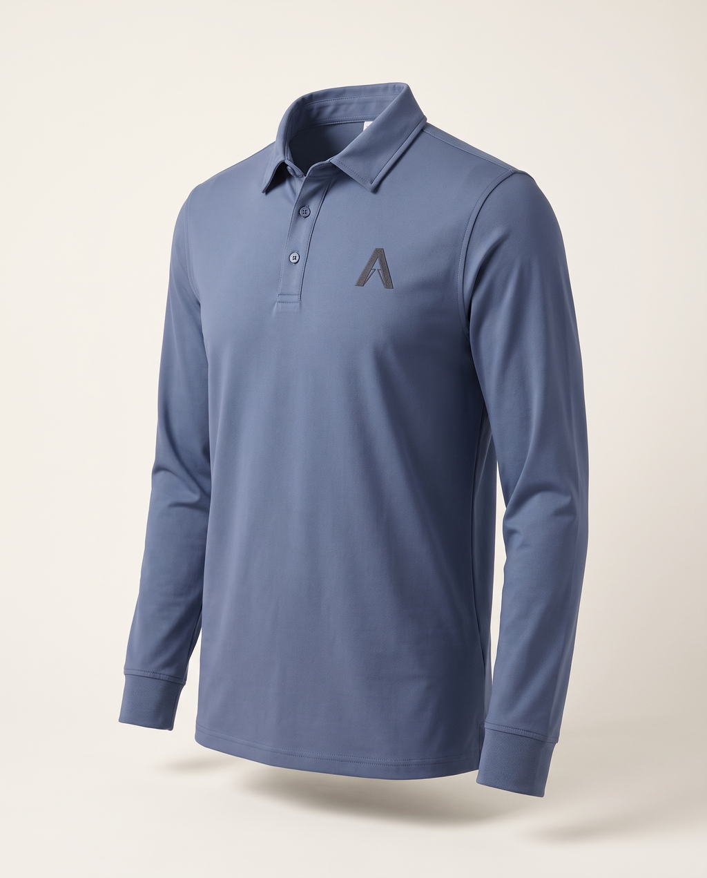 ARC Polo Long Sleeve | Slate Blue