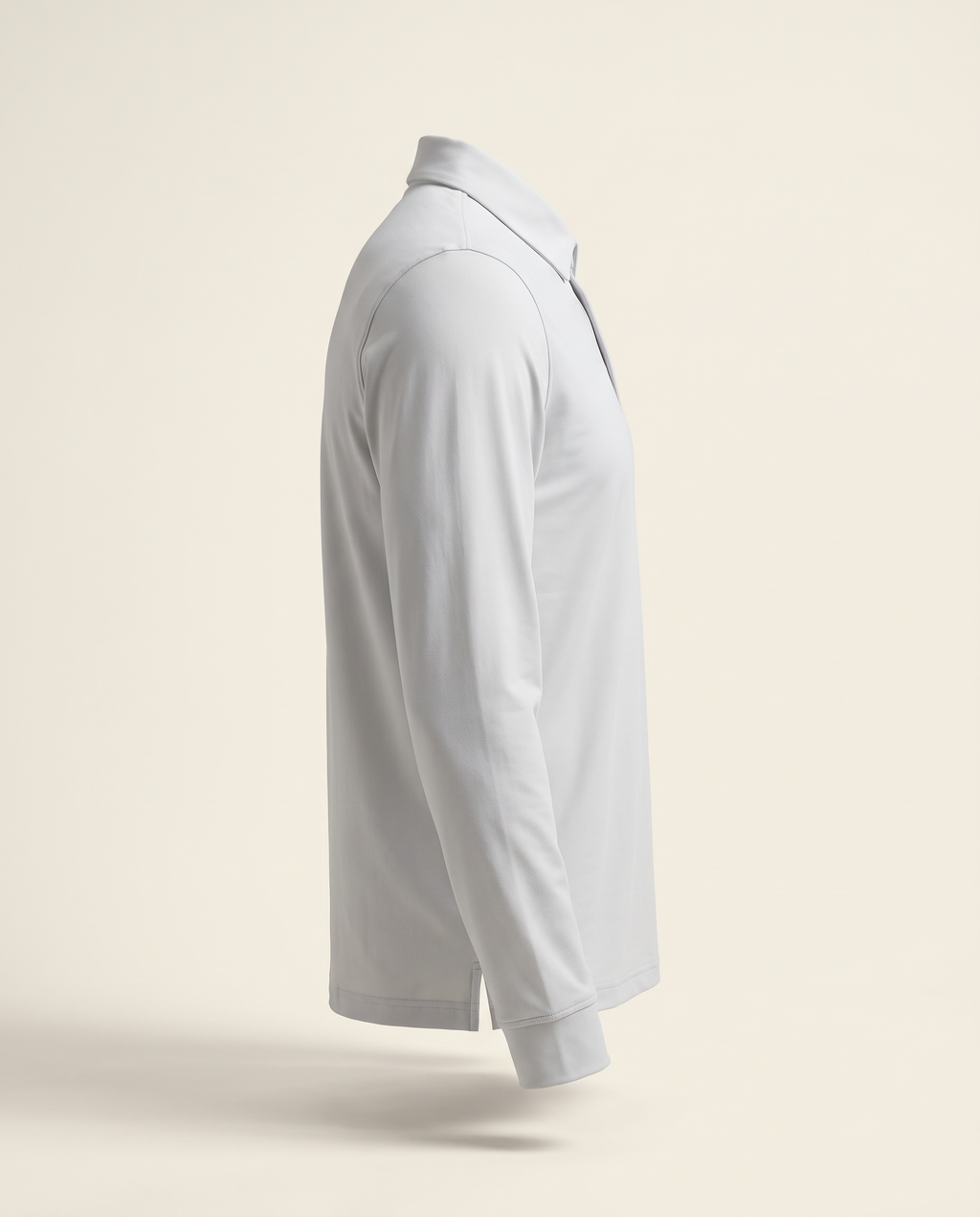 ARC Polo Long Sleeve | Light Grey