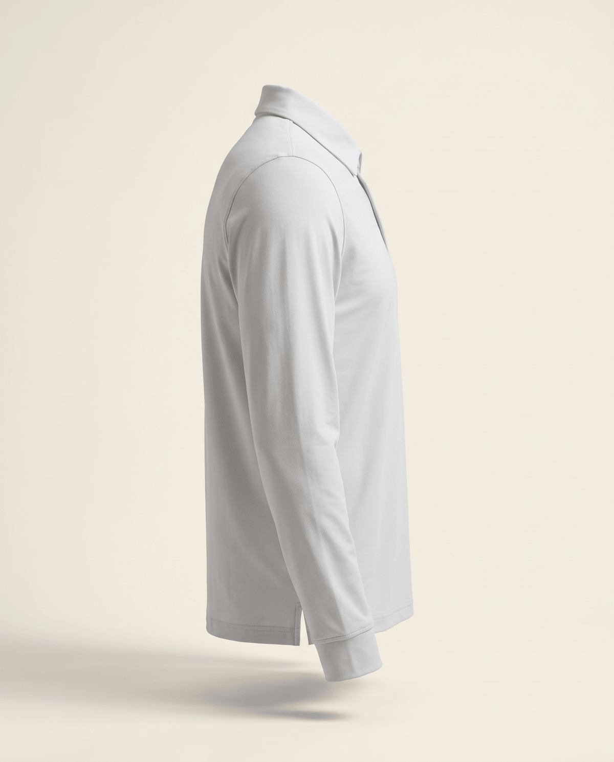 ARC Polo Long Sleeve | Light Grey