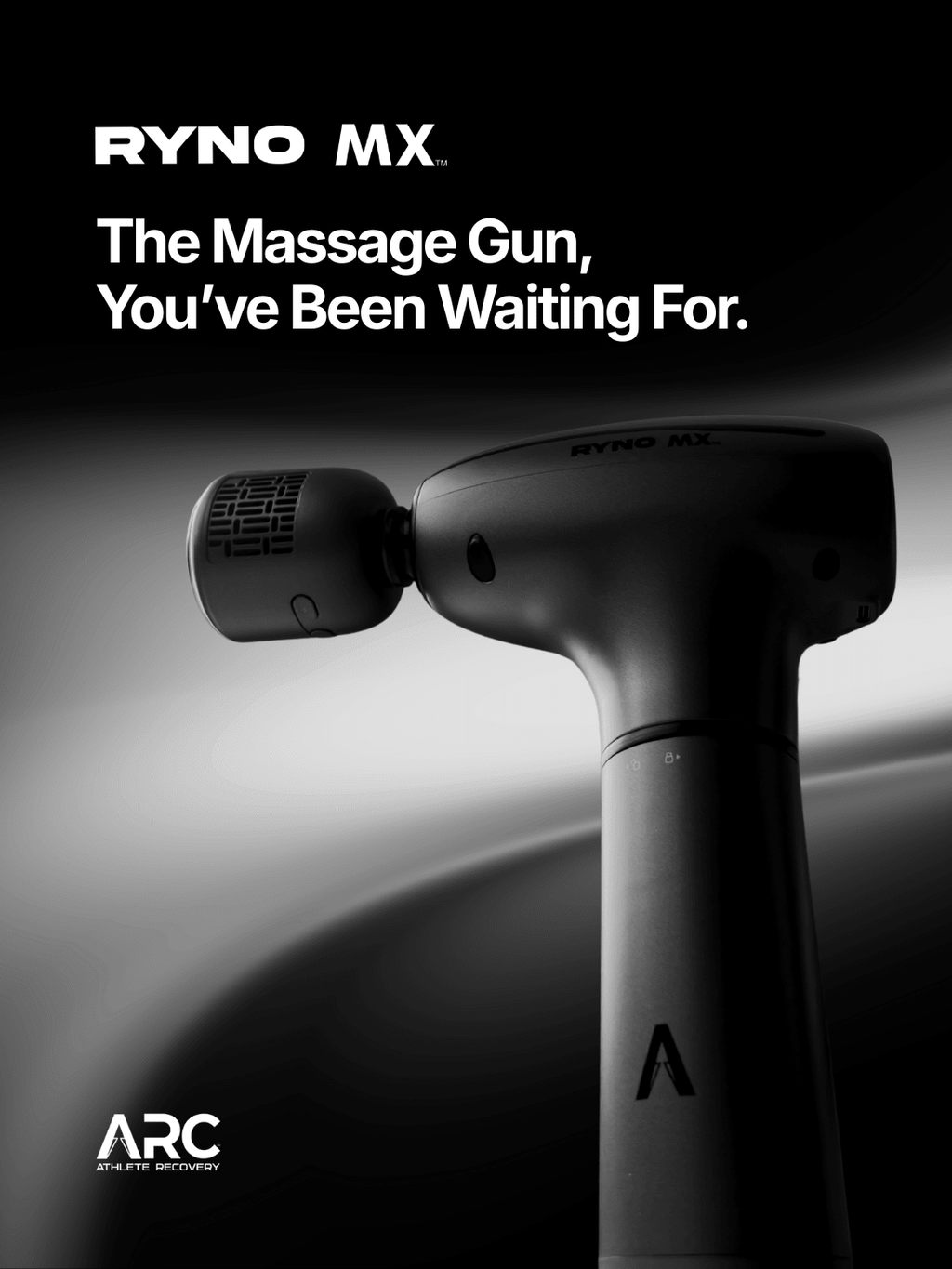 Ryno MX - Hot and Cold Massage Gun - ARC - Athlete Recovery
